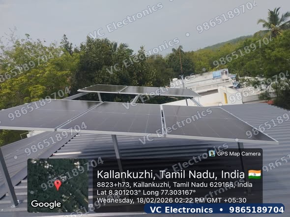 VC Electronics solar project 3