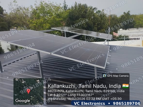VC Electronics solar project 4